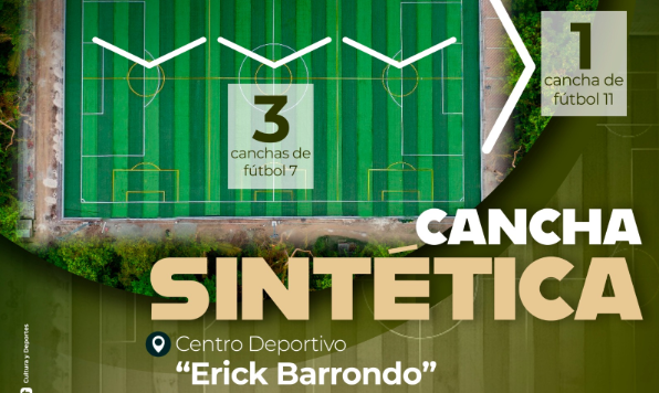 Avanzan mejoras deportivas en el Centro Deportivo Erick Barrondo