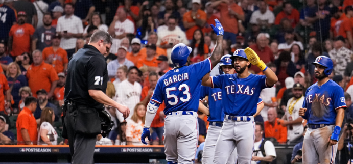 Los Rangers arrollan a los Astros y regresan a la Serie Mundial