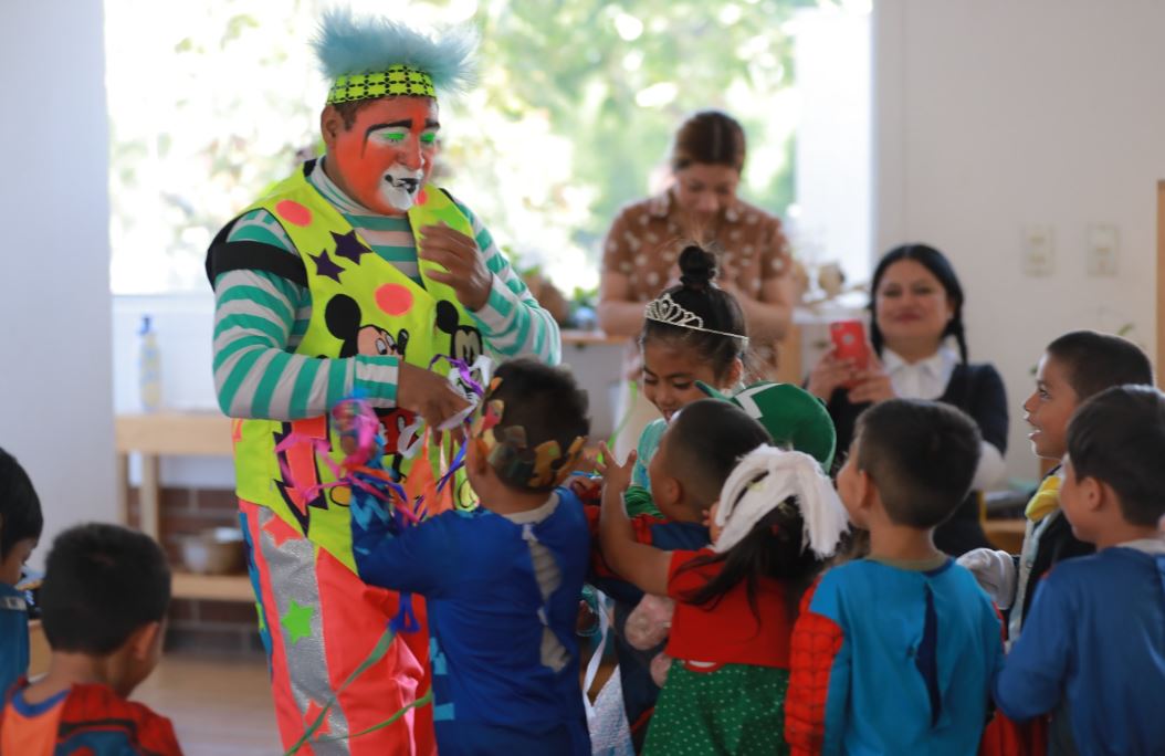 Celebración del Día del Niño en el CADI de Santa Catarina Pinula. / Foto: José Archila.