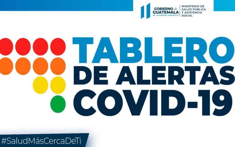 MSPAS actualiza el tablero de alertas sanitarias COVID-19