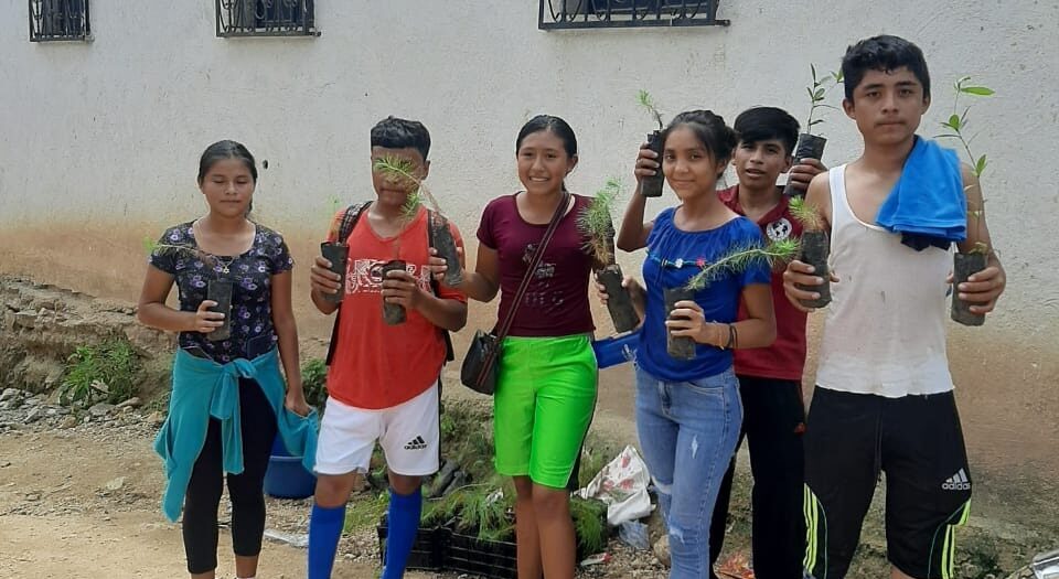 Sembrando Huella, un paso firme hacia un futuro más verde en San Jorge, Zacapa