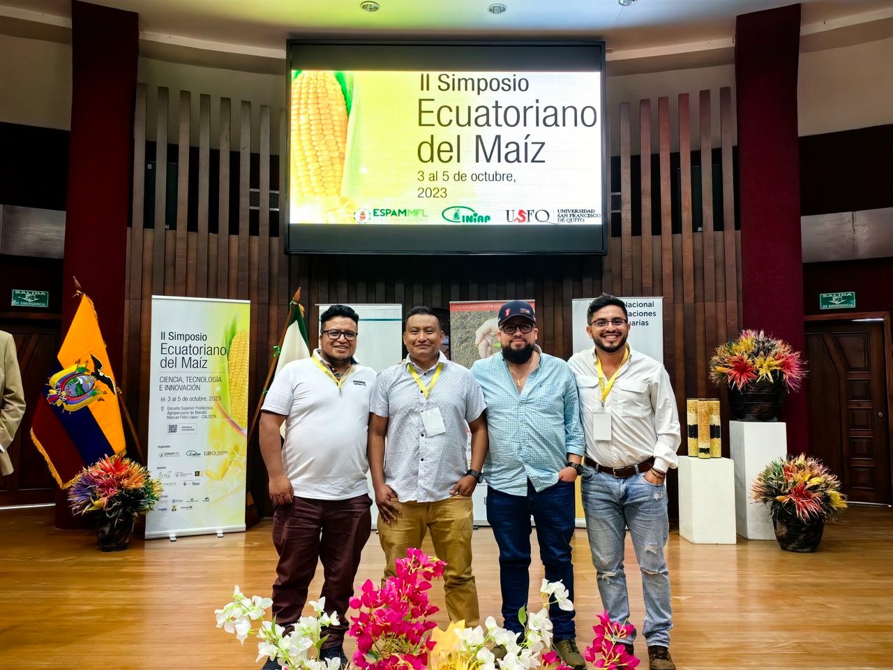 Investigadores guatemaltecos participan en II Simposio de Maíz en Ecuador