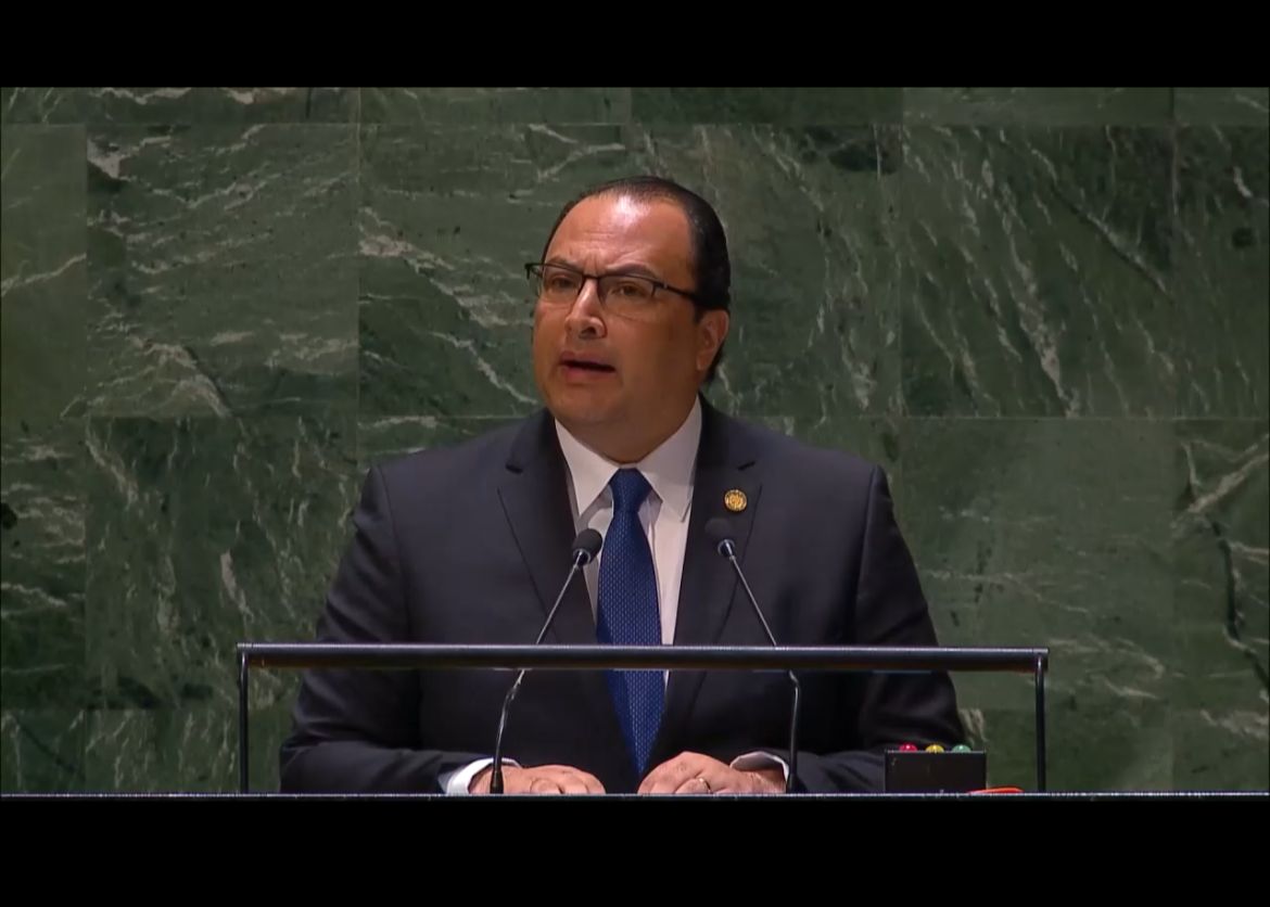 Guatemala participa en el décimo período extraordinario de sesión de emergencia de la Asamblea General de la ONU