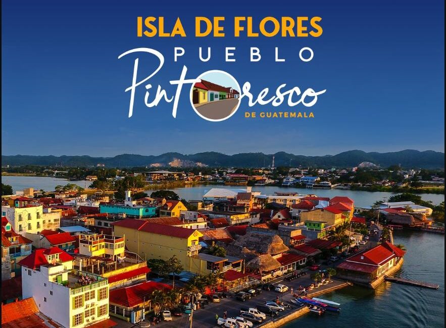 Isla de Flores, Petén, Pueblo Pintoresco.