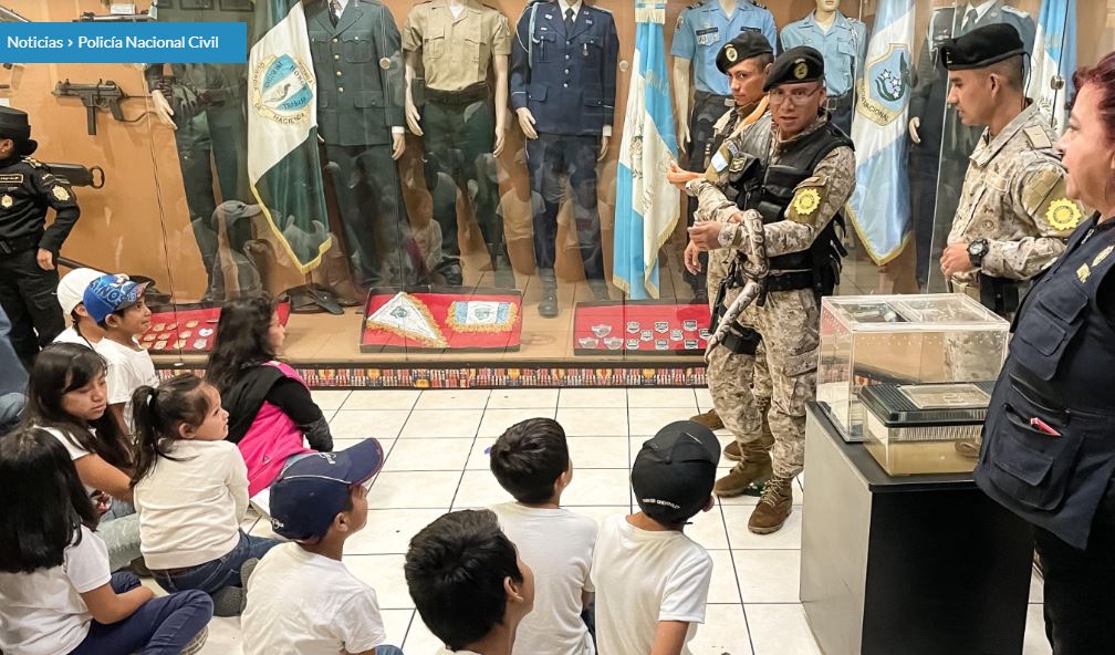 PNC involucra a niños y adolescentes en actividades para fomentar el respeto a la Ley