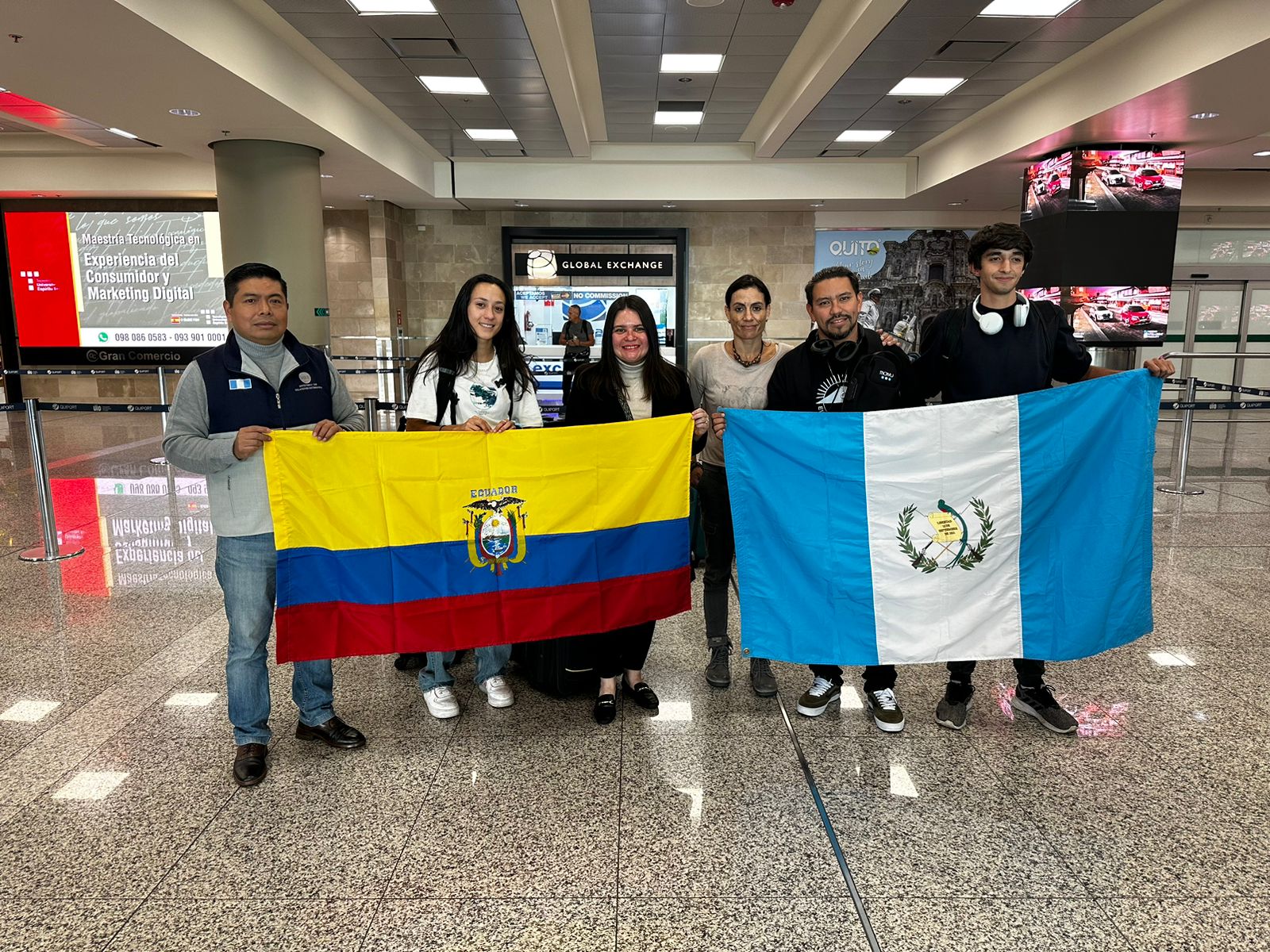 Los ciudadanos guatemaltecos arribaron a Quito en vuelo humanitario de Israel.