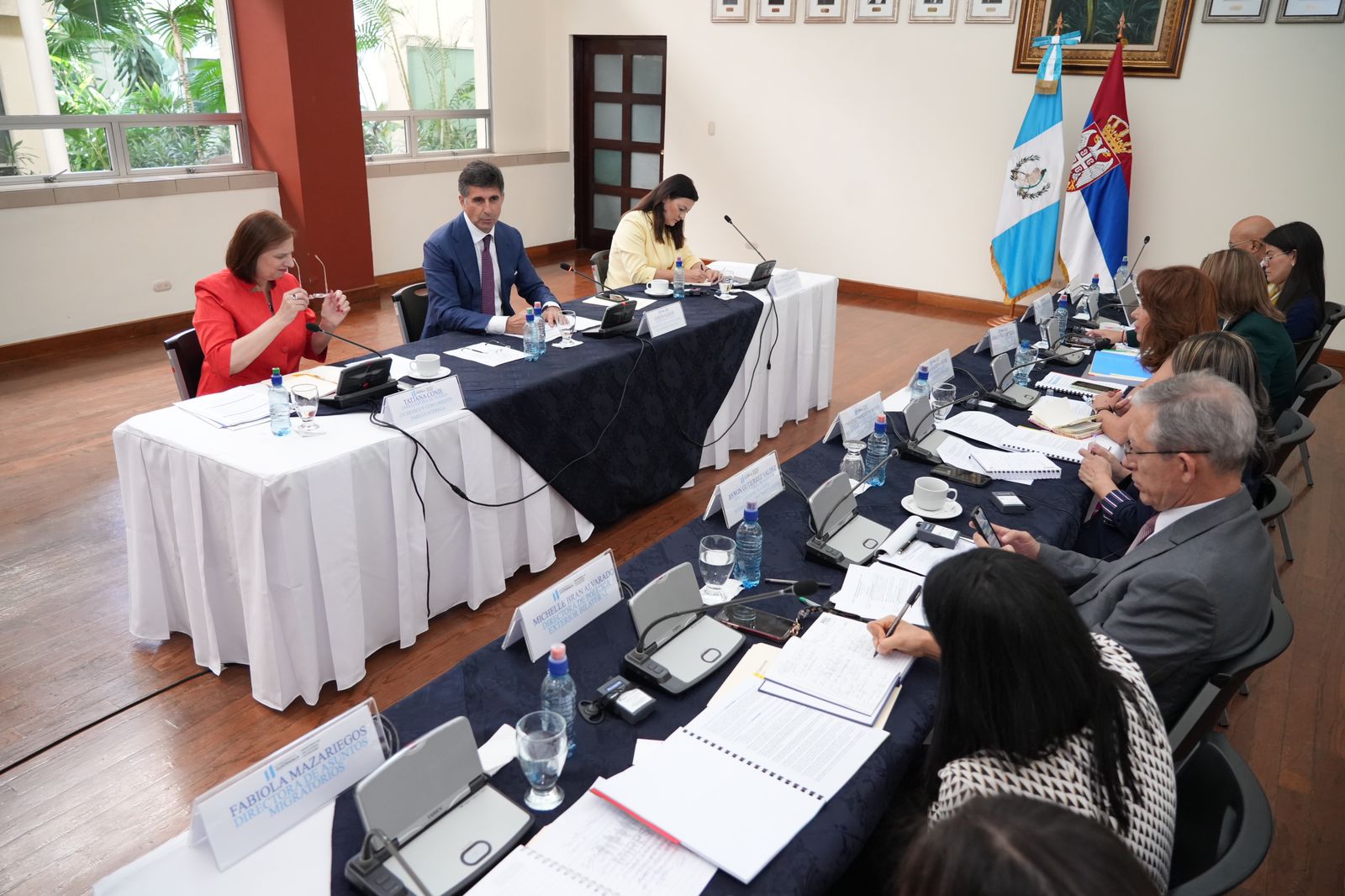 Guatemala y Serbia celebran II Reunión del Mecanismo de Consultas Políticas