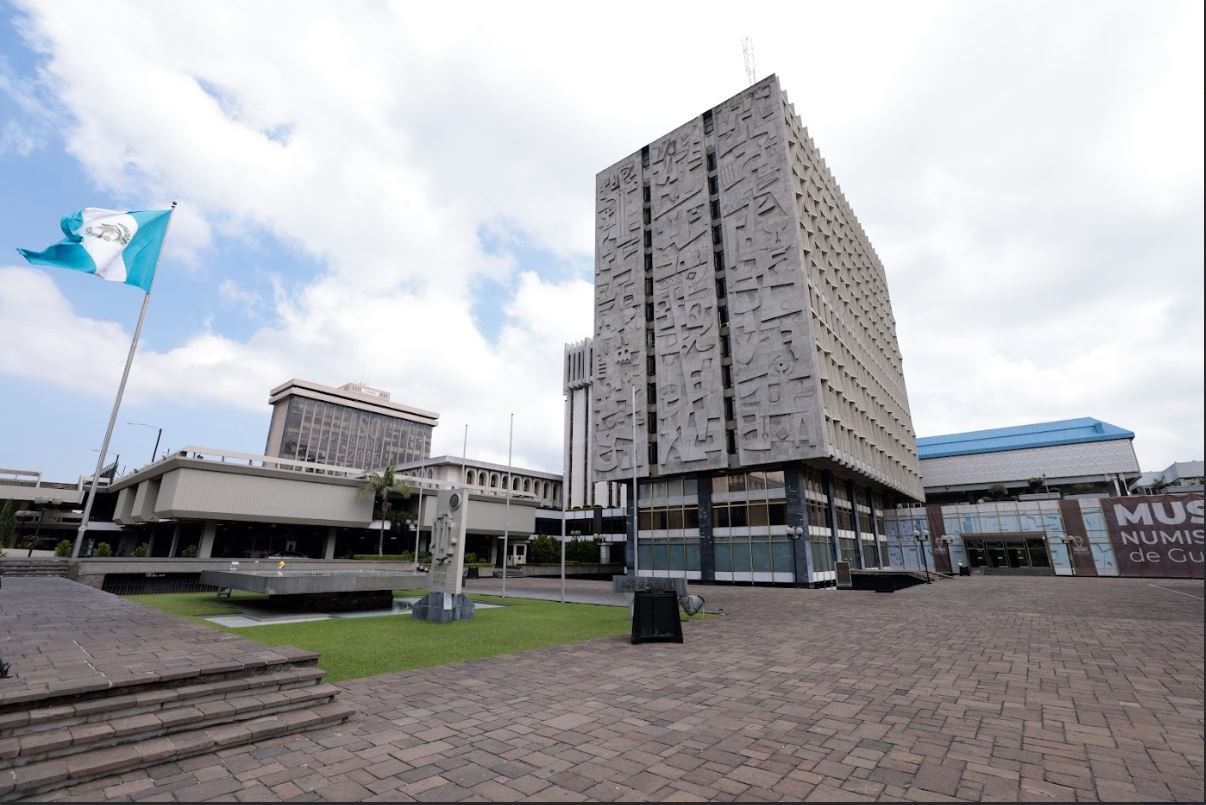 Sede del Banco de Guatemala.