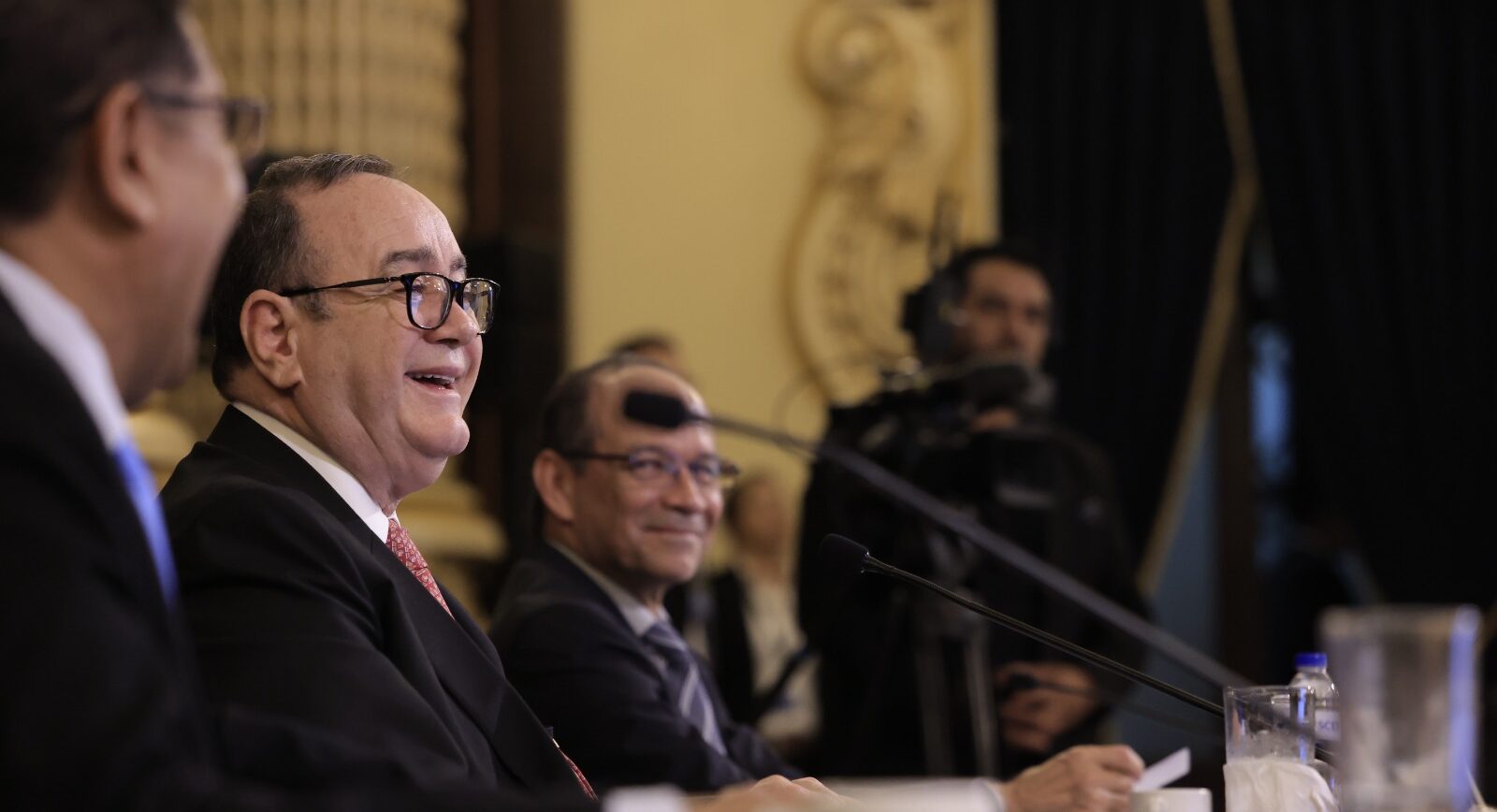 Presidente durante la Cuarta Reunión Ordinaria del Conadur. /Foto: Gilber García