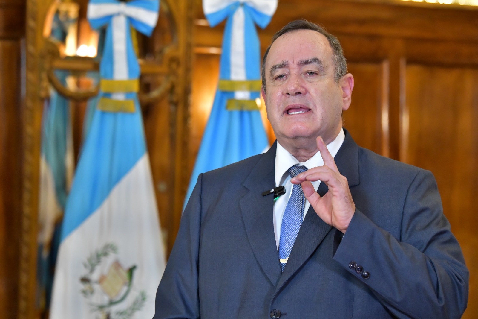 Presidente se refiere a los bloqueos en el territorio nacional. /Foto: Carlos Jacinto y Gilber García