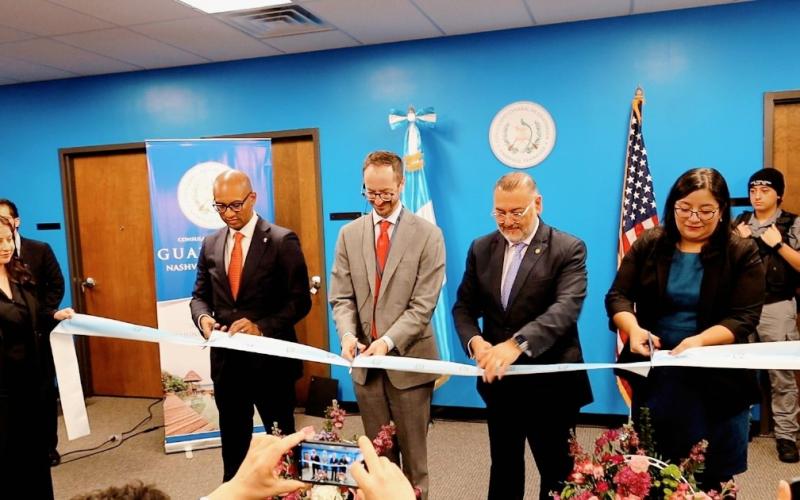 Guatemala habilita Consulado General en Nashville, Tennessee, Estados Unidos