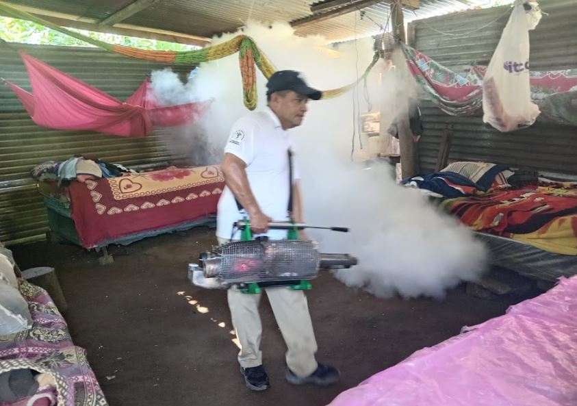 Intensifican acciones de prevención del dengue en Colomba Costa Cuca, Quetzaltenango