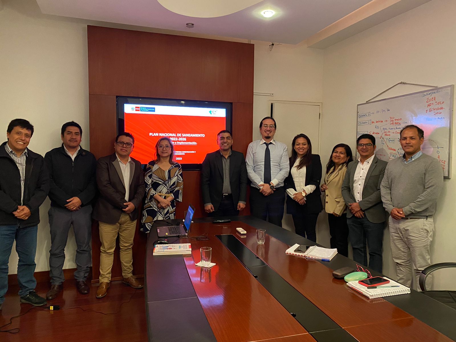 Salubristas buscan actualizar la Política Nacional del Sector de Agua Potable y Saneamiento. /Foto: MSPAS