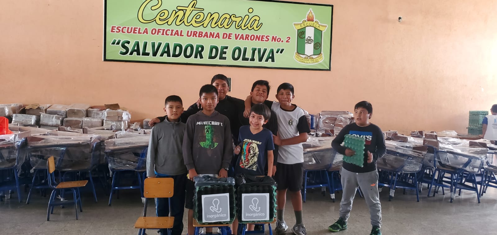 Niños aprenden a cuidar los recursos naturales de Guatemala. / Foto: MARN.