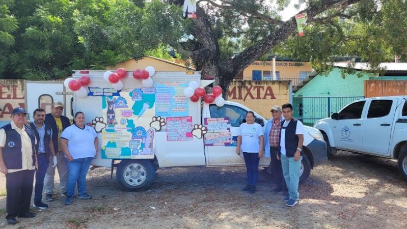 Continúan jornadas de vacunación antirrábica en Chiquimula