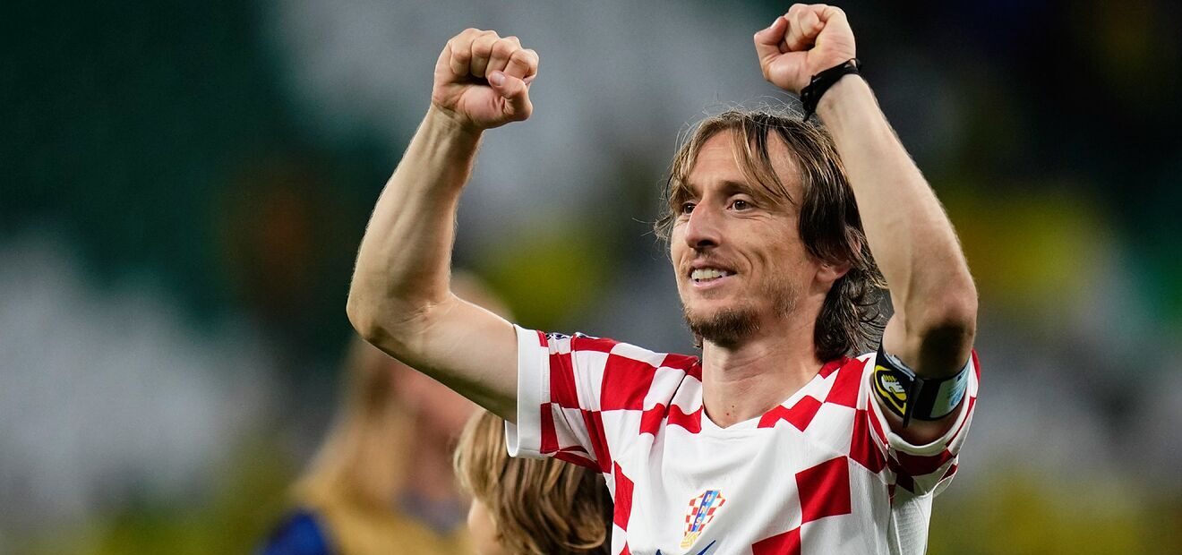 Modric acaricia la Eurocopa