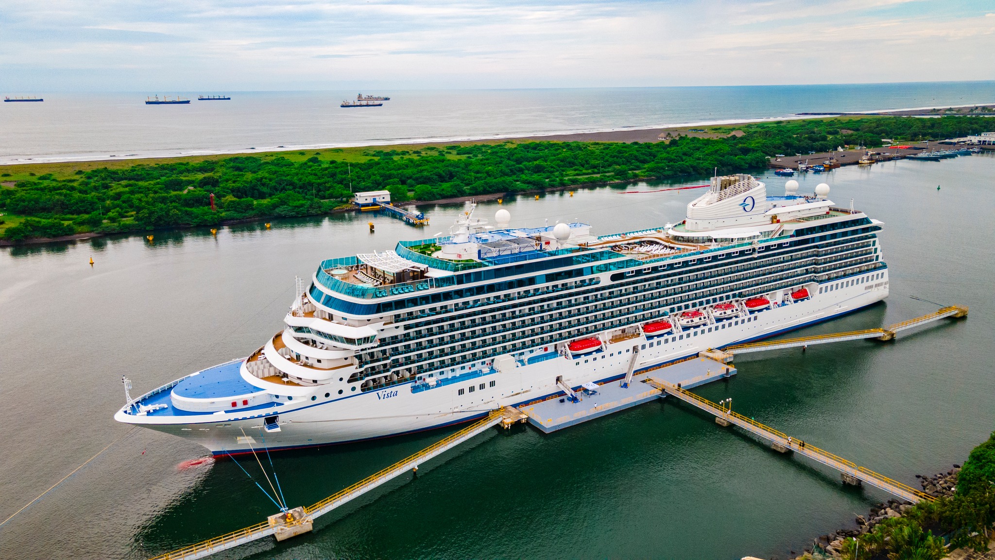 Cruceros atracan en costas del Pacífico y Atlántico. /Foto: Inguat