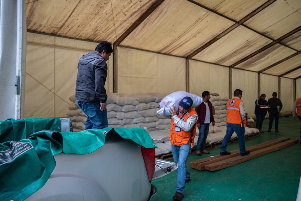 Más de mil 820 raciones de alimentos entregadas a familias de Alta Verapaz