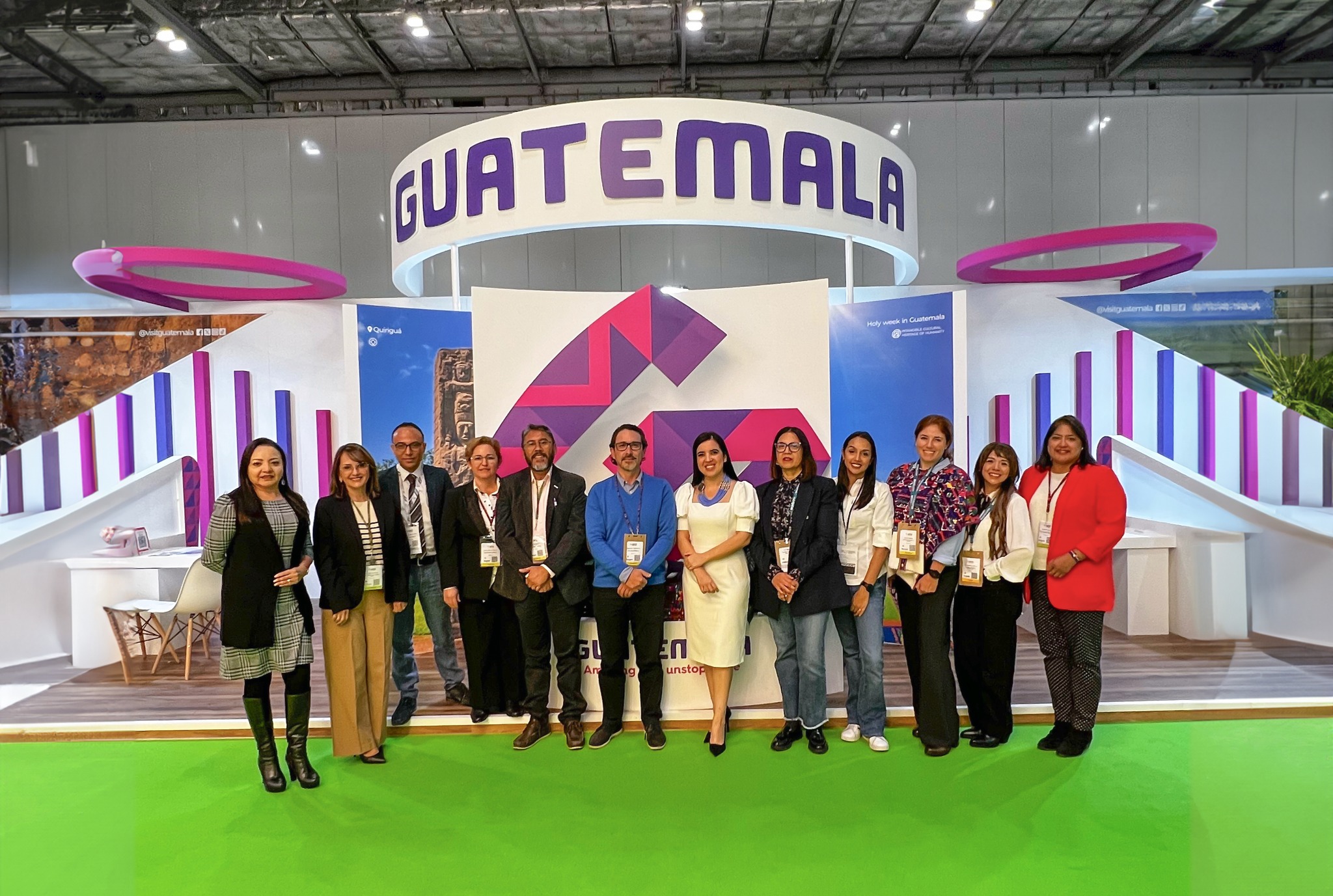 Delegación guatemalteca presente en el World Travel Market de Londres