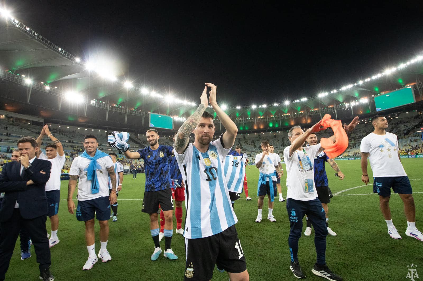 El último tango de Messi en el Maracaná