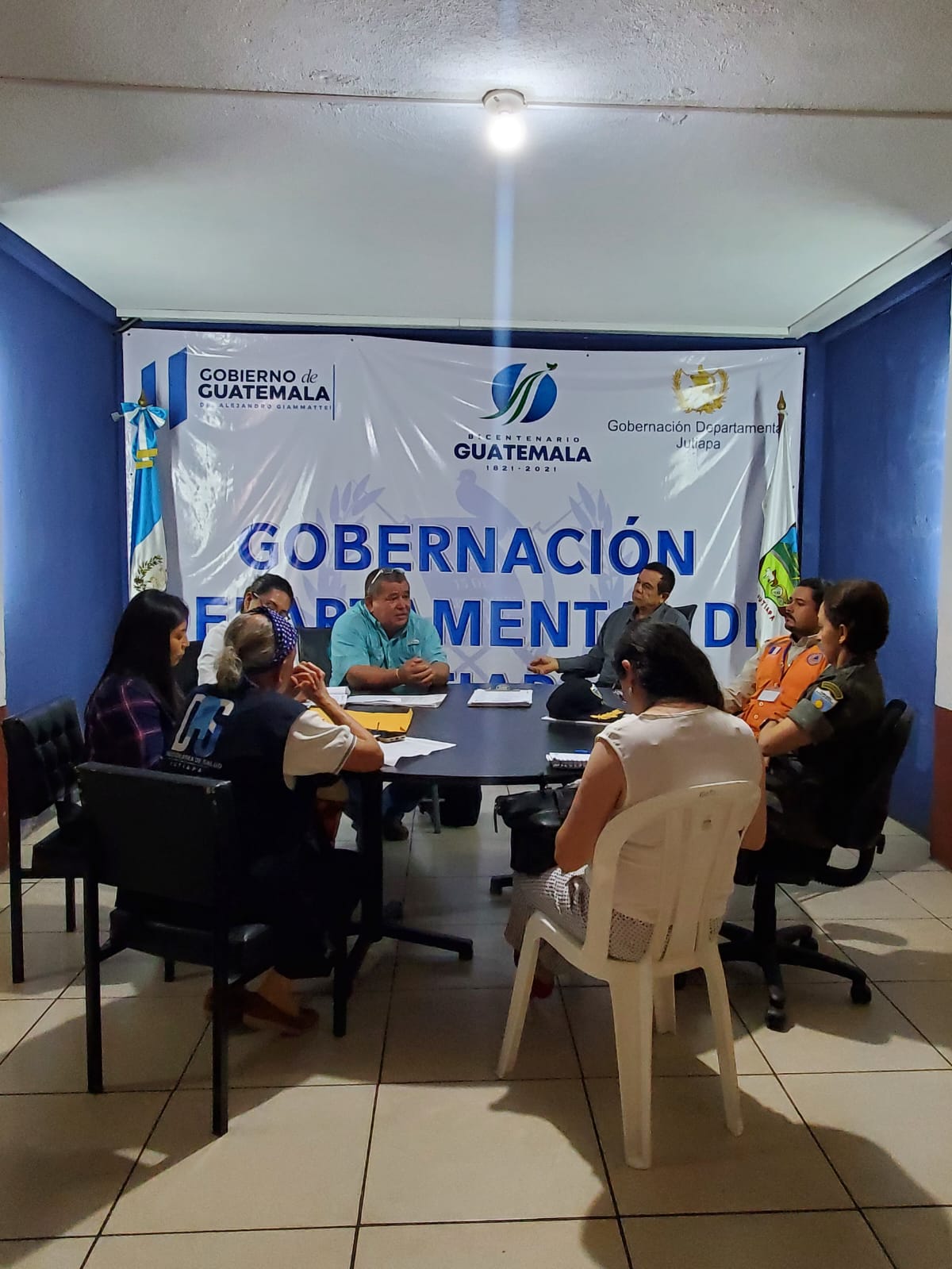 Alerta roja institucional en Jutiapa por fenómenos meteorológicos