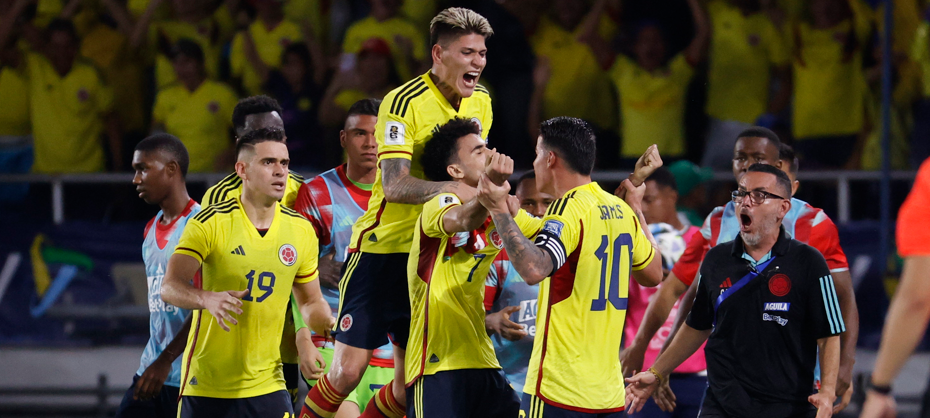 Colombia rompe su maldición y vence por primera vez a Brasil en las Eliminatorias