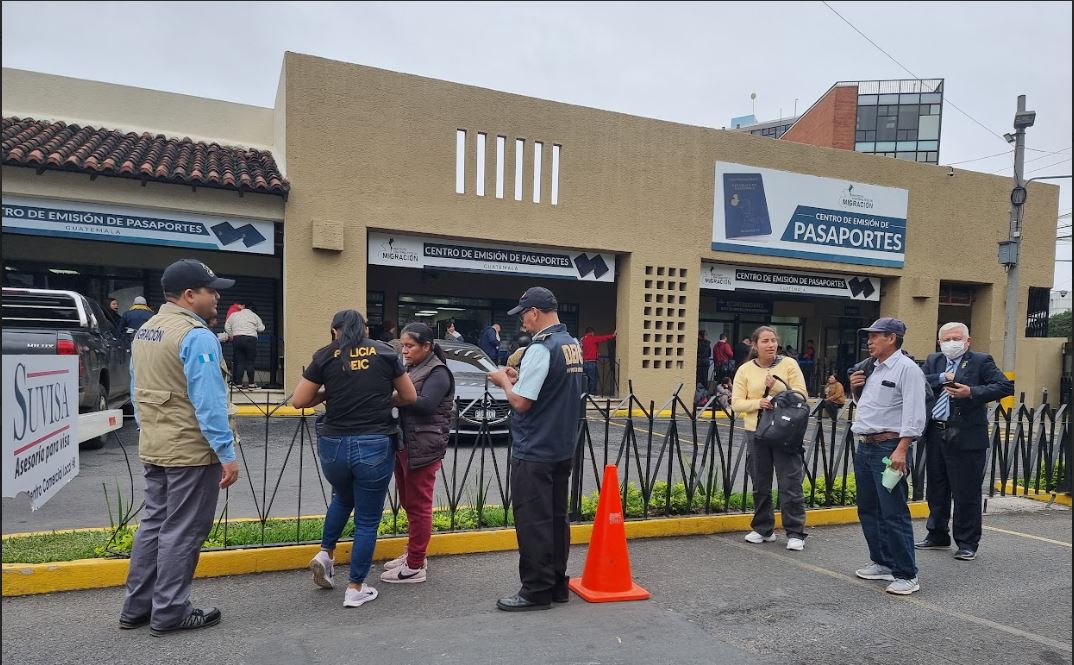 Desarrollan operativo de seguridad en el Centro de Emisión de Pasaportes