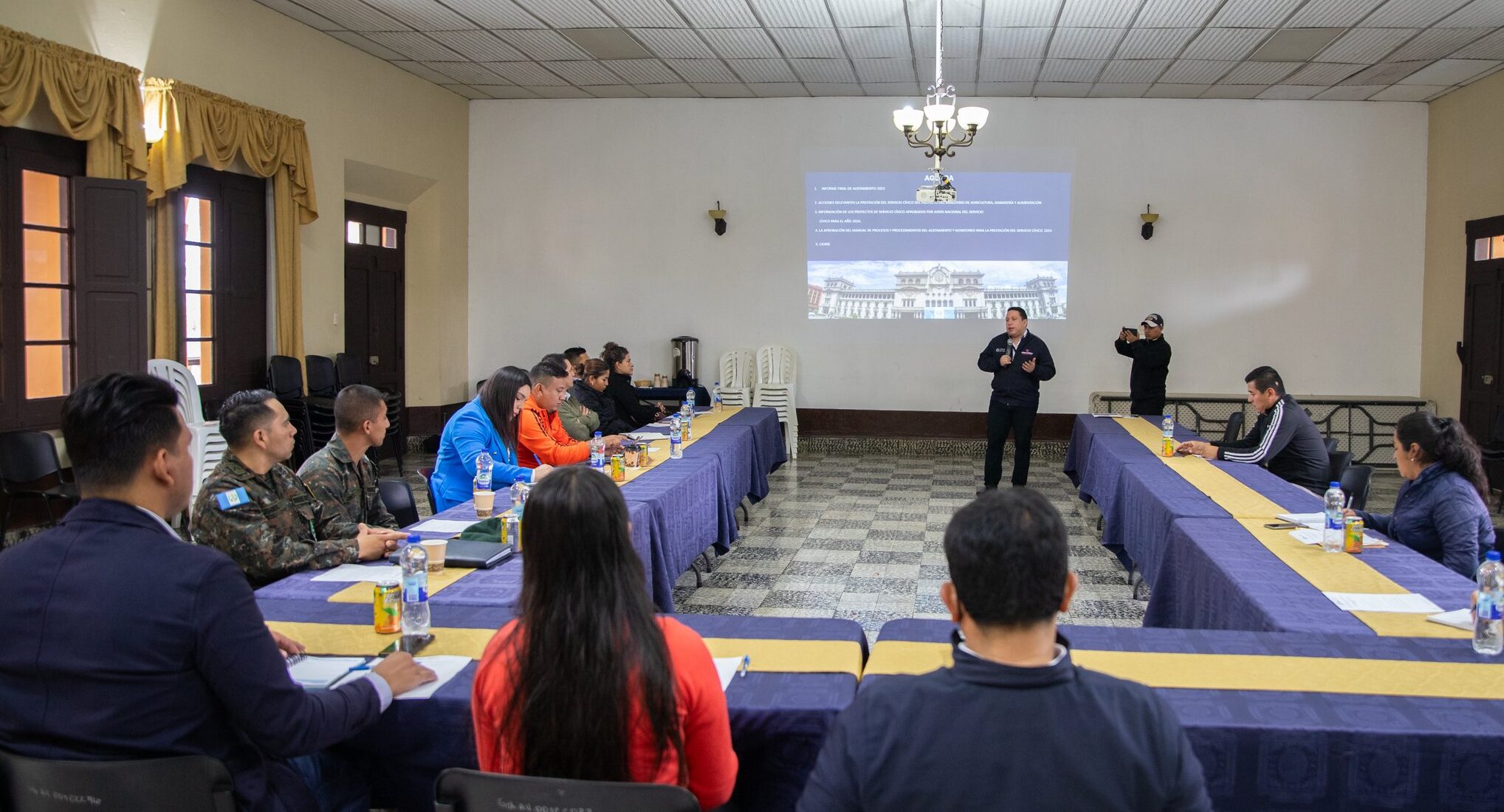 Desarrollan segunda sesión ordinaria de servicio cívico en Alta Verapaz