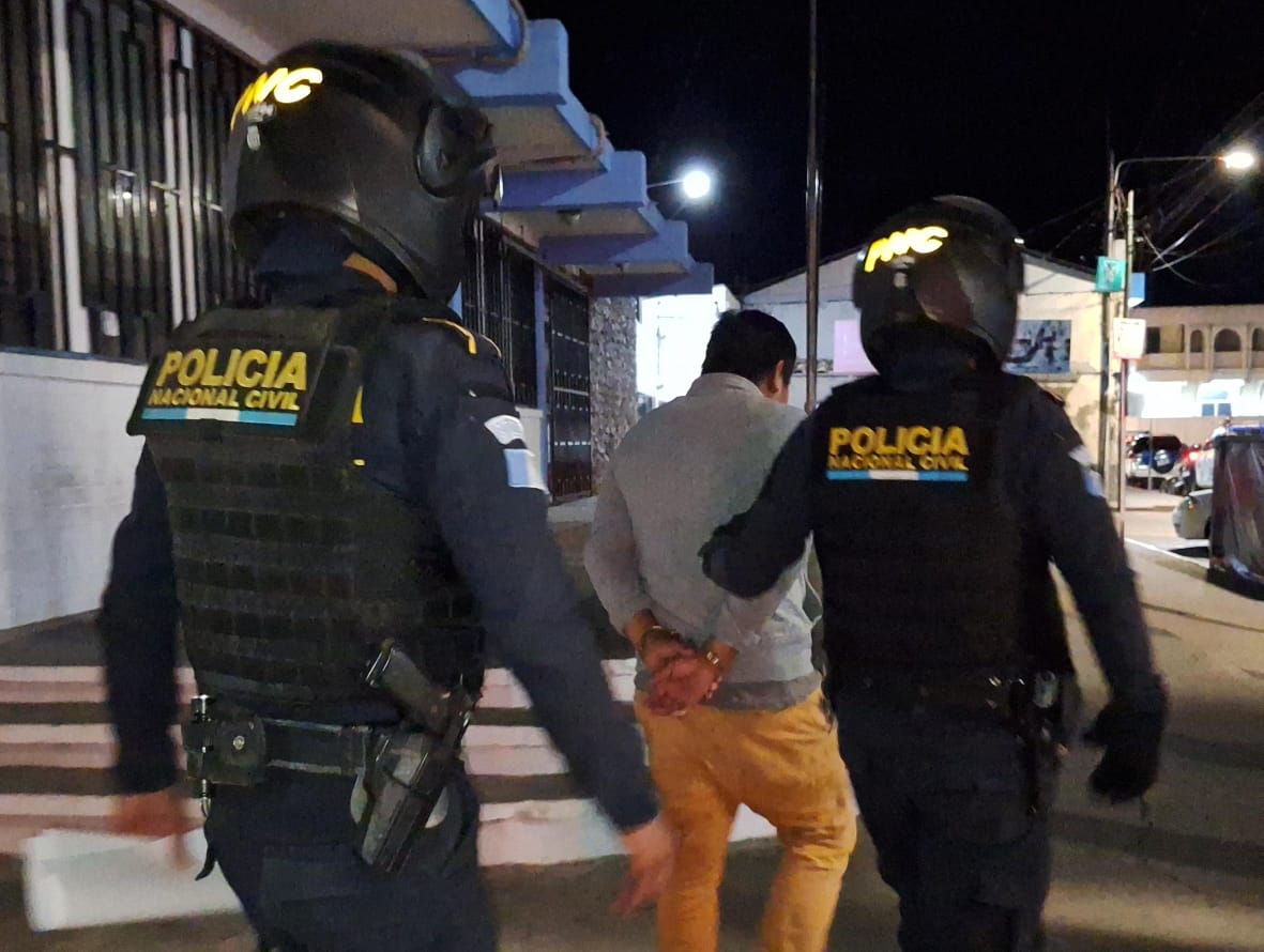 PNC reporta más de 330 detenidos en una semana