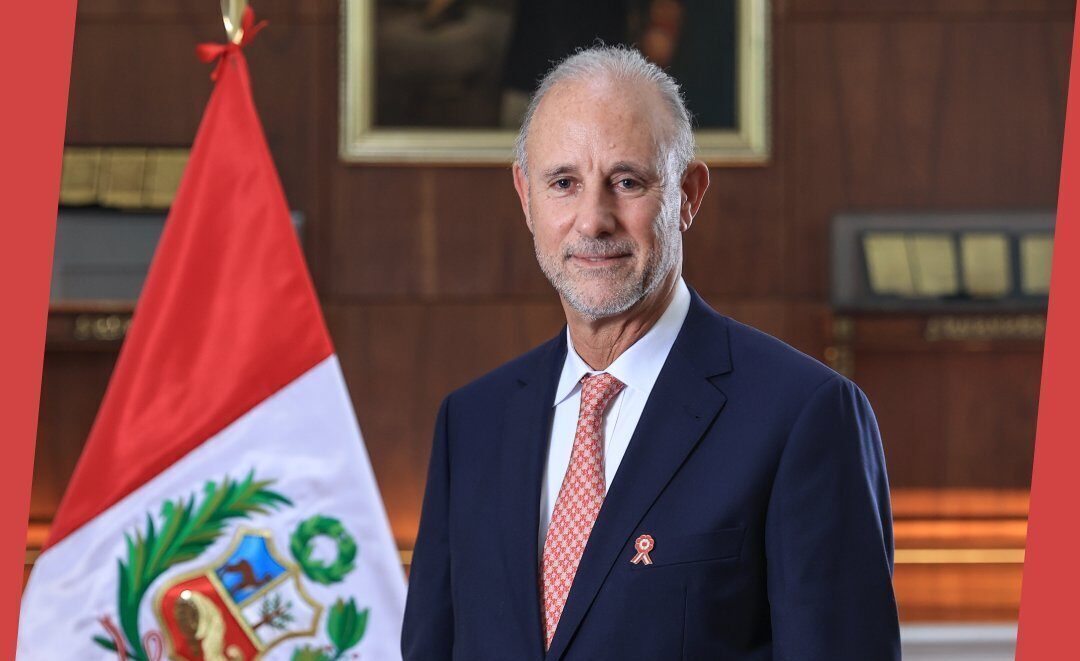 Nuevo Ministro de Relaciones Exteriores de Perú.