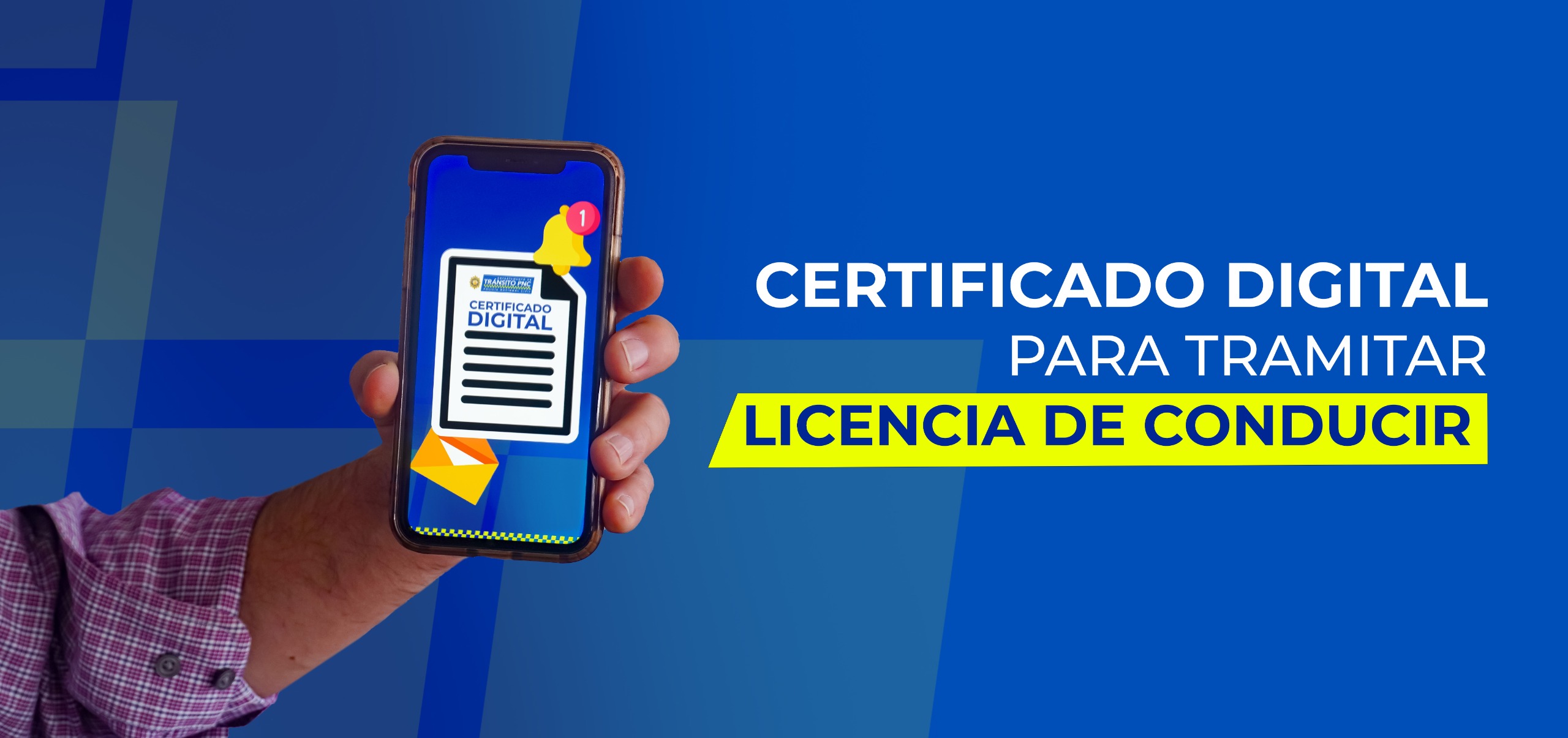 La digitalización de los certificados facilita los trámites para los conductores. / Foto: Departamento de Tránsito de la PNC.