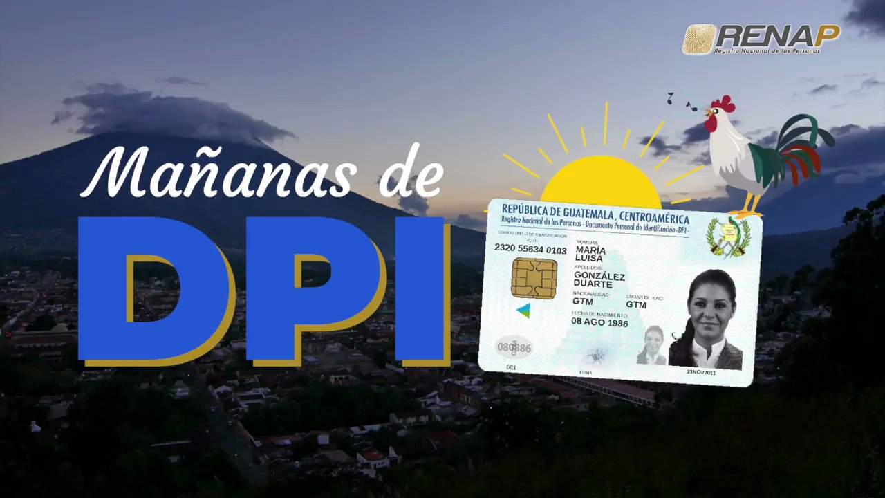 Renap lanza las Mañanas de DPI este lunes