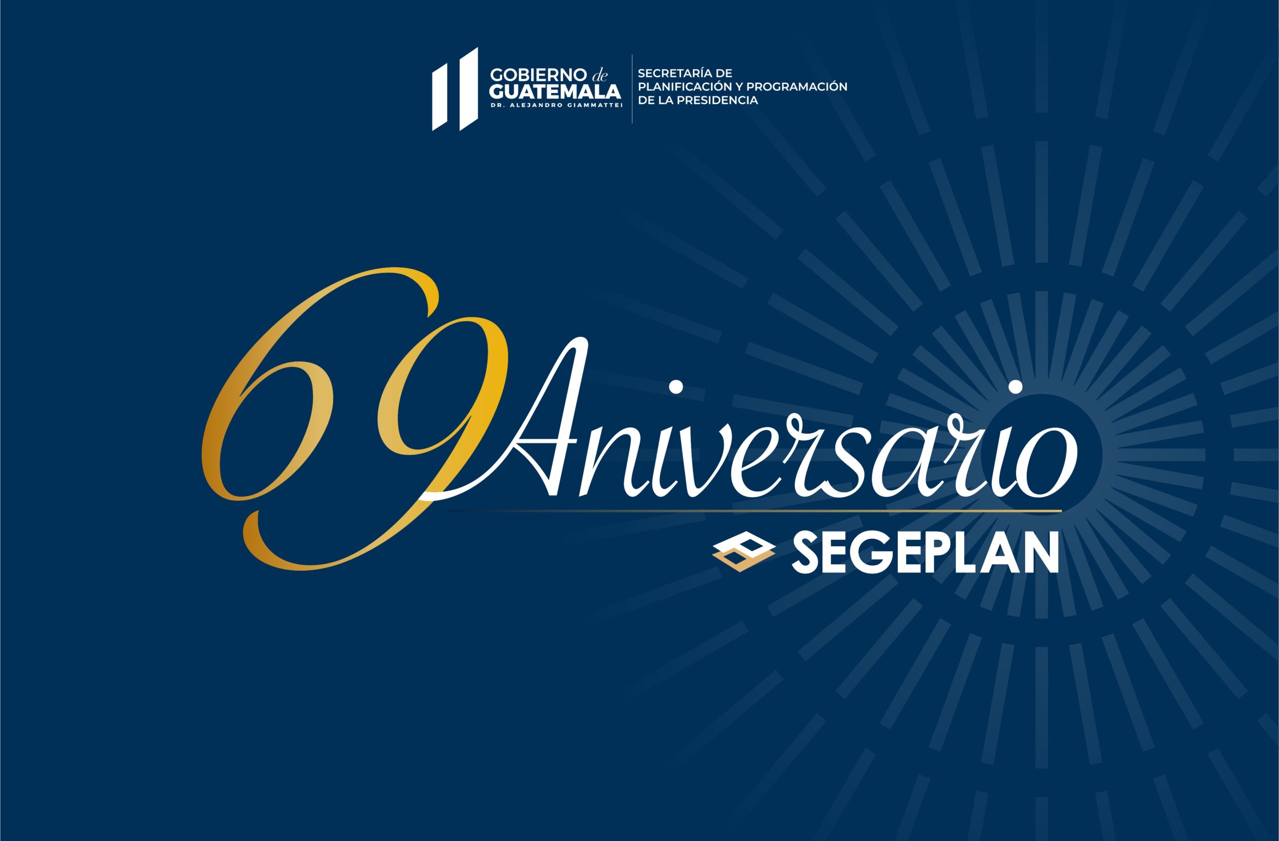 Segeplan conmemora 69 años al servicio de los guatemaltecos