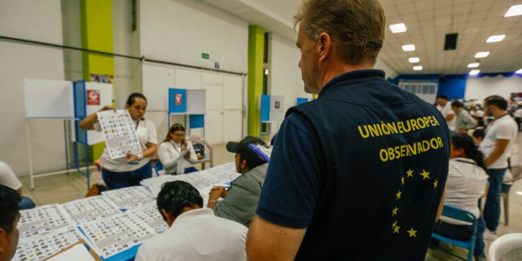 Unión Europea resalta apoyo de las fuerzas de seguridad durante proceso electoral