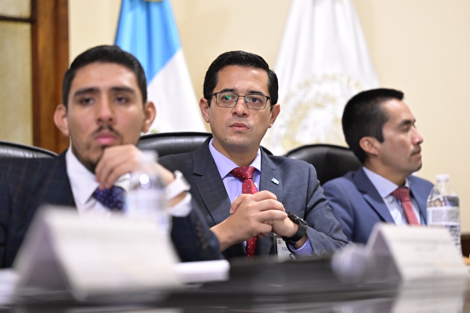 Reunión de Transición de la Secretaría General de la Presidencia. /Foto: Álvaro Interiano