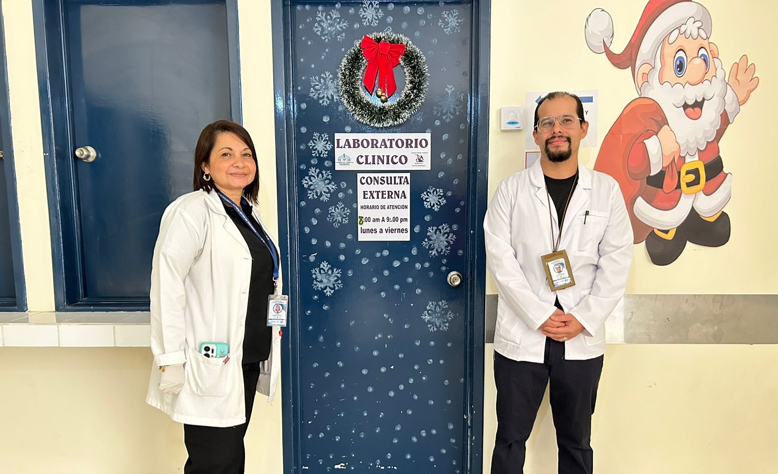 Laboratorio en el Hospital de Santa Bárbara. / Foto: MSPAS.