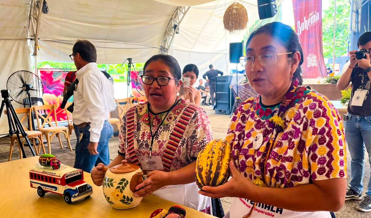 Exquisitez del chocolate guatemalteco resalta en festival mexicano
