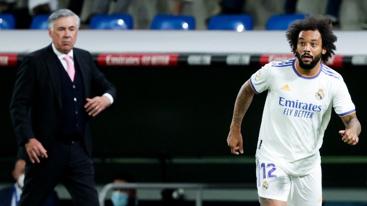 Ancelotti se ‘pone’ la camiseta de Fluminense por Marcelo
