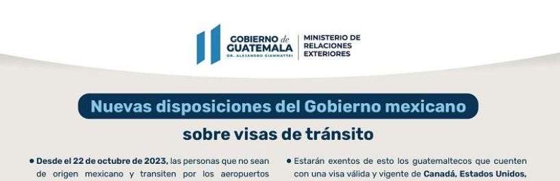 visas México