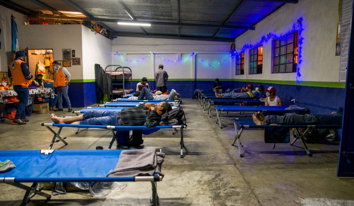 Conred reporta 51 personas albergadas durante temporada de frío
