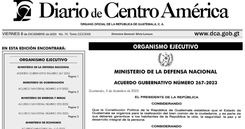 Gobierno emite Política Nacional para la Reducción de Riesgo de desastres de Guatemala