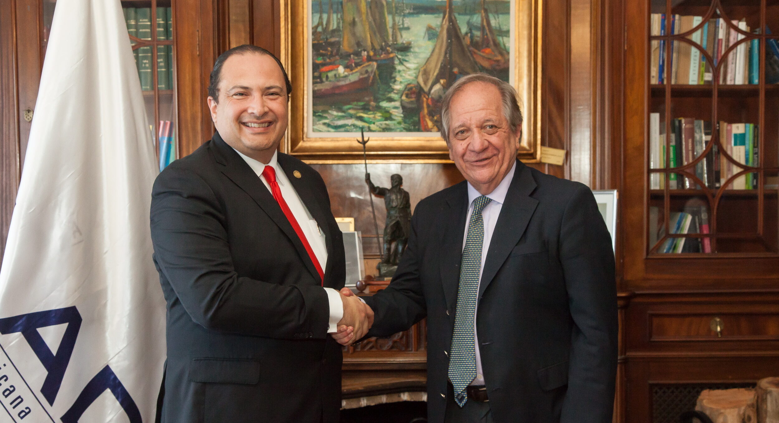 Canciller se reúne con secretario general de la Asociación Latinoamericana de Integración