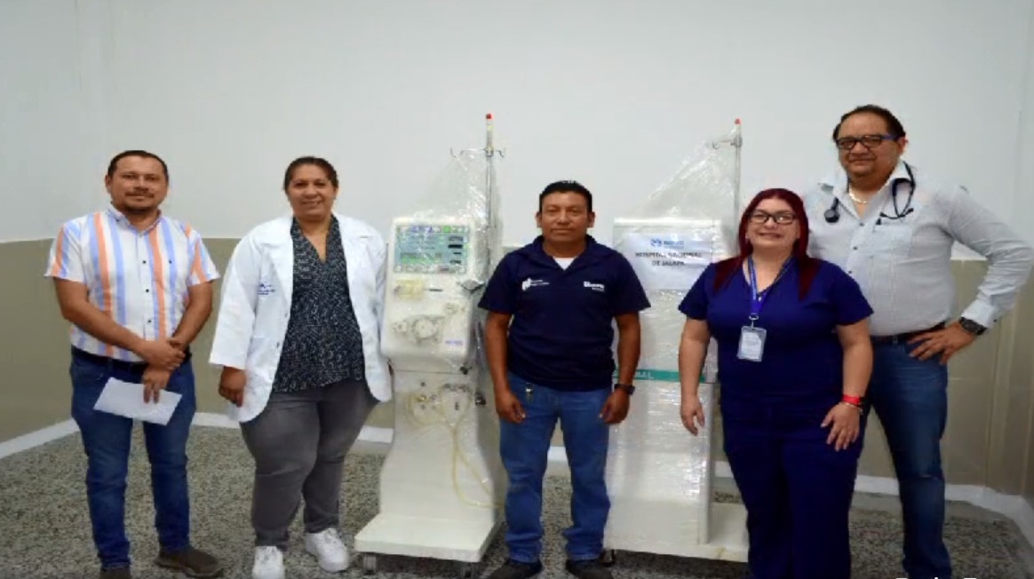 Hospital Nacional de Jalapa contará con Unidad de Hemodiálisis