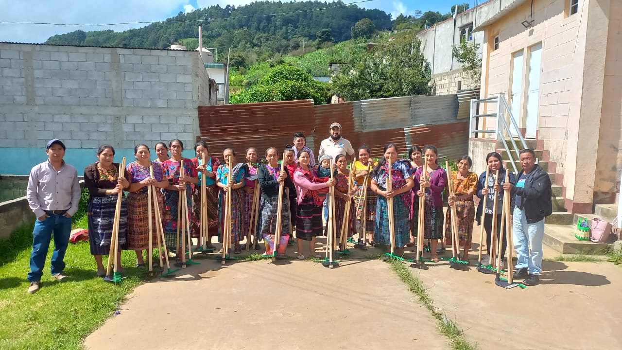 Fomentando la agricultura sostenible. / Foto: MAGA.