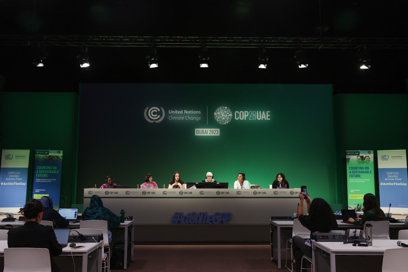 Guatemala presente en la COP28. /Foto: MARN