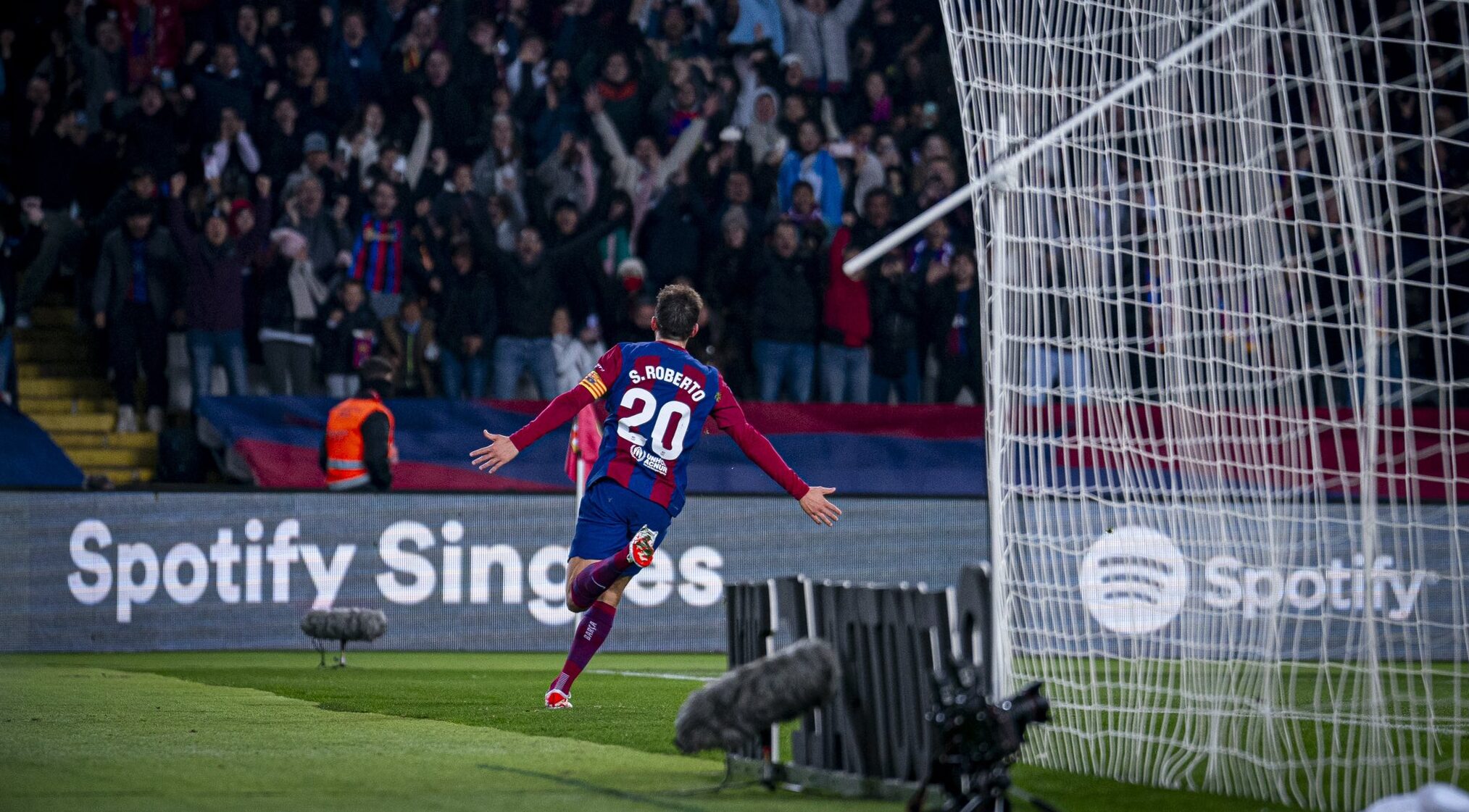 Sergi Roberto alivia al Barcelona antes del parón de invierno
