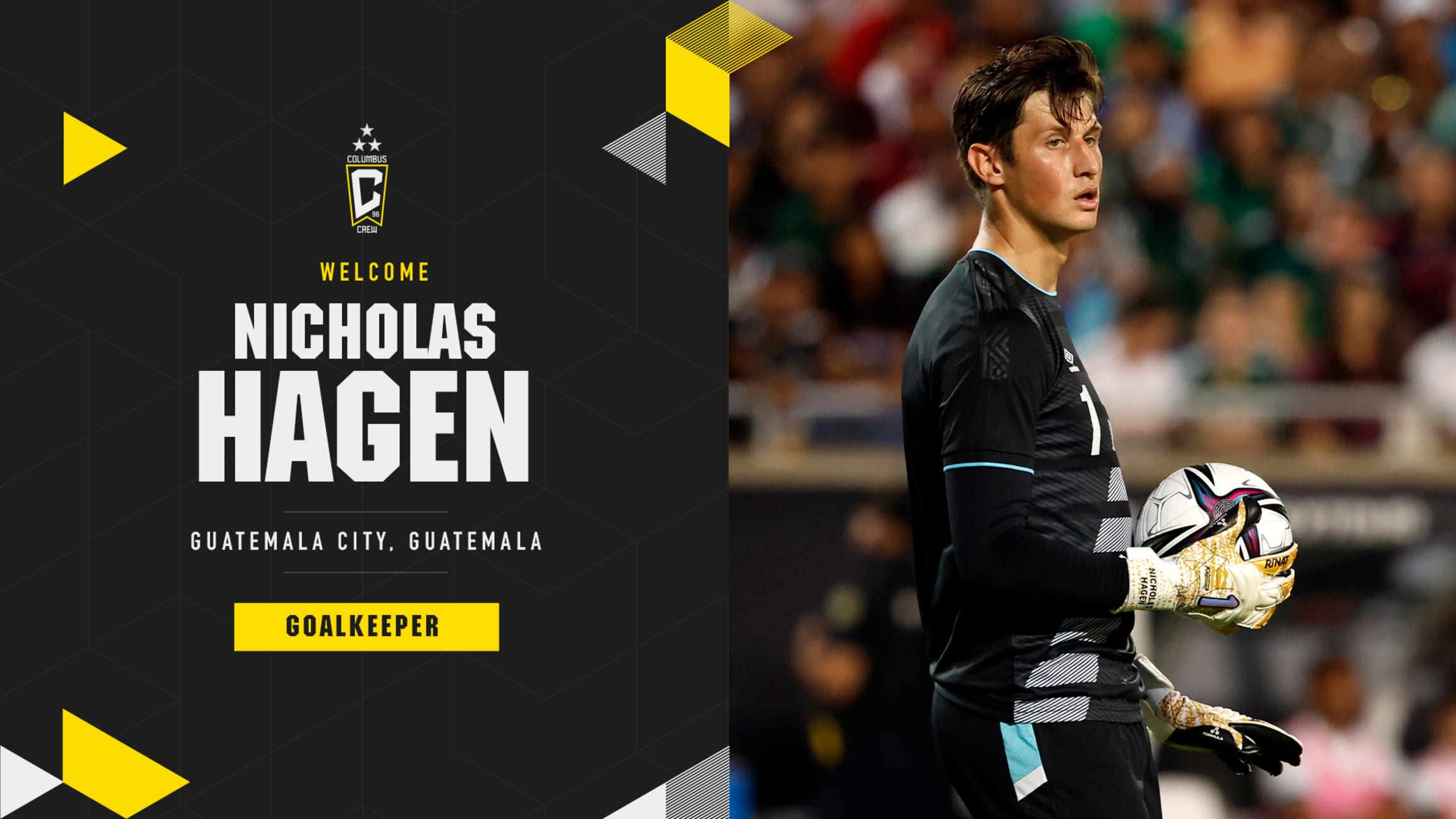 Nicholas Hagen es nuevo jugador del Columbus Crew
