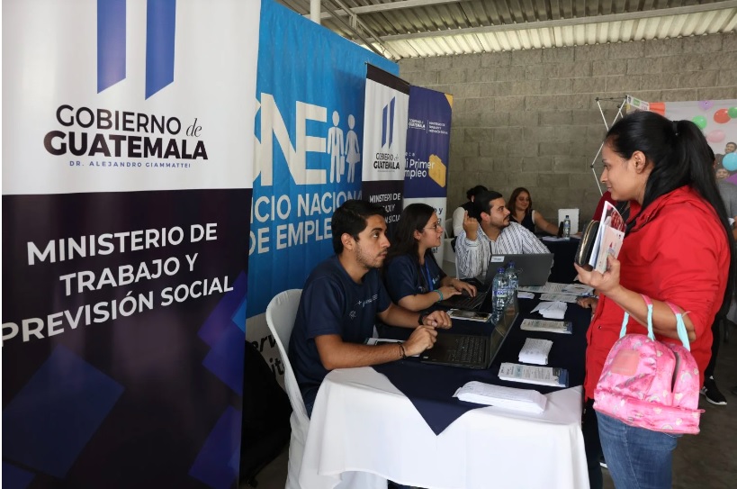Quiosco de empleo de Mintrab atiende este lunes en la zona 6