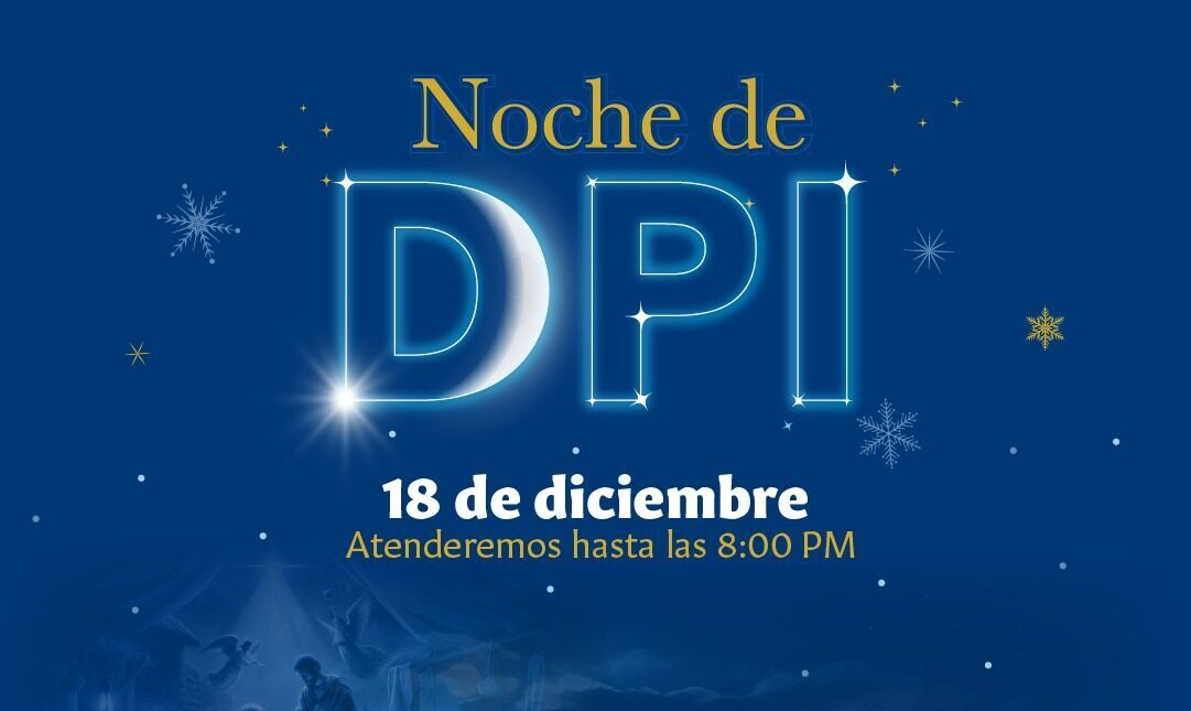 Renap anuncia Noche del DPI para este lunes