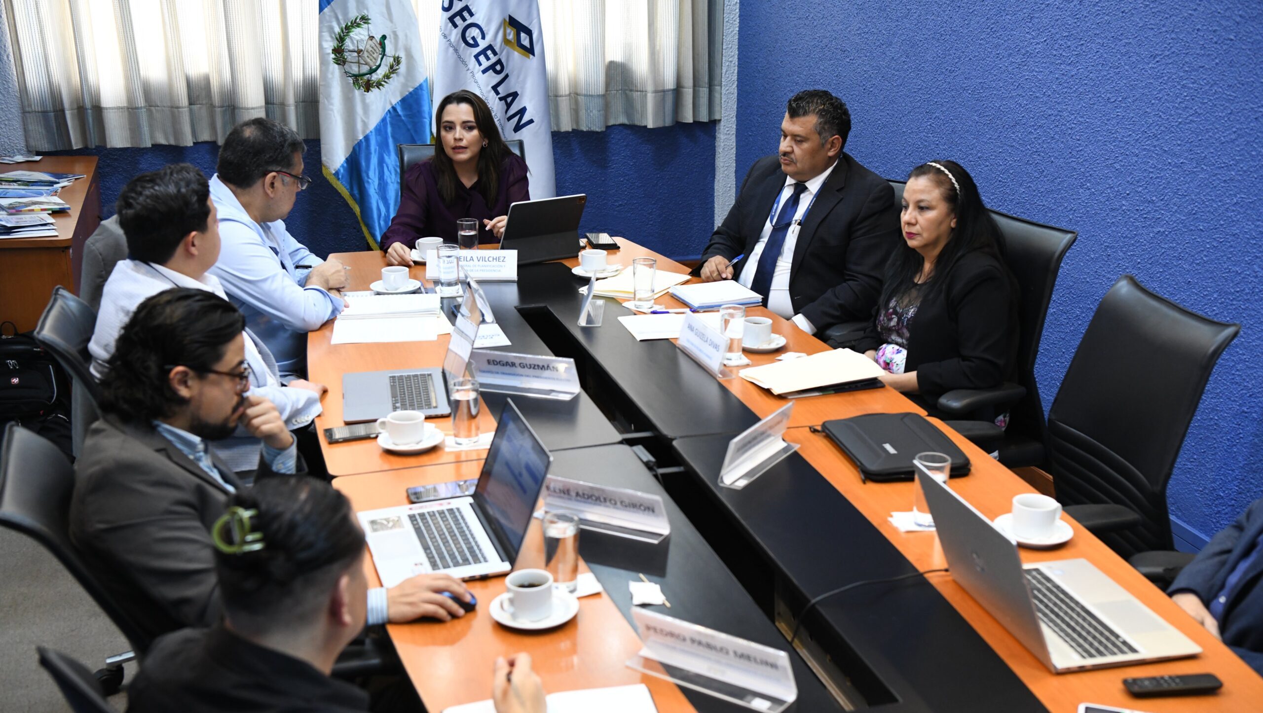 Reunión de transición de Segeplan.